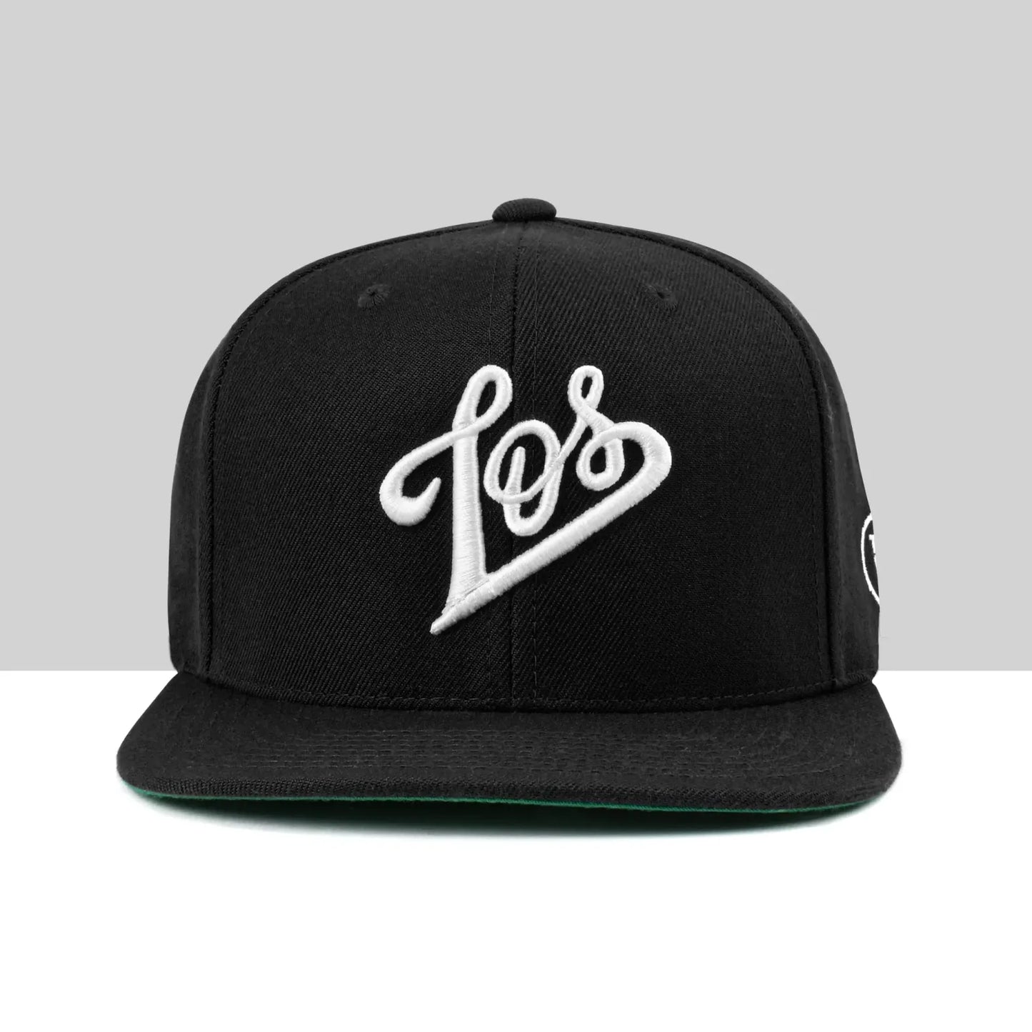 Los Black & White Snapback